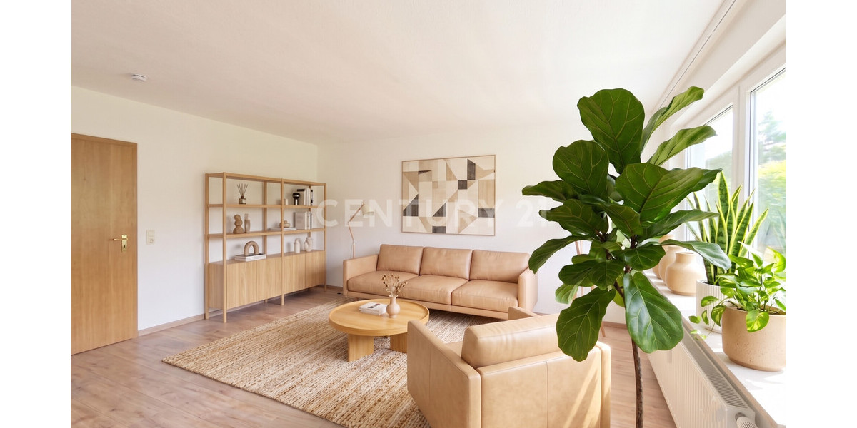 Wohnzimmer (KI-visualisiert)