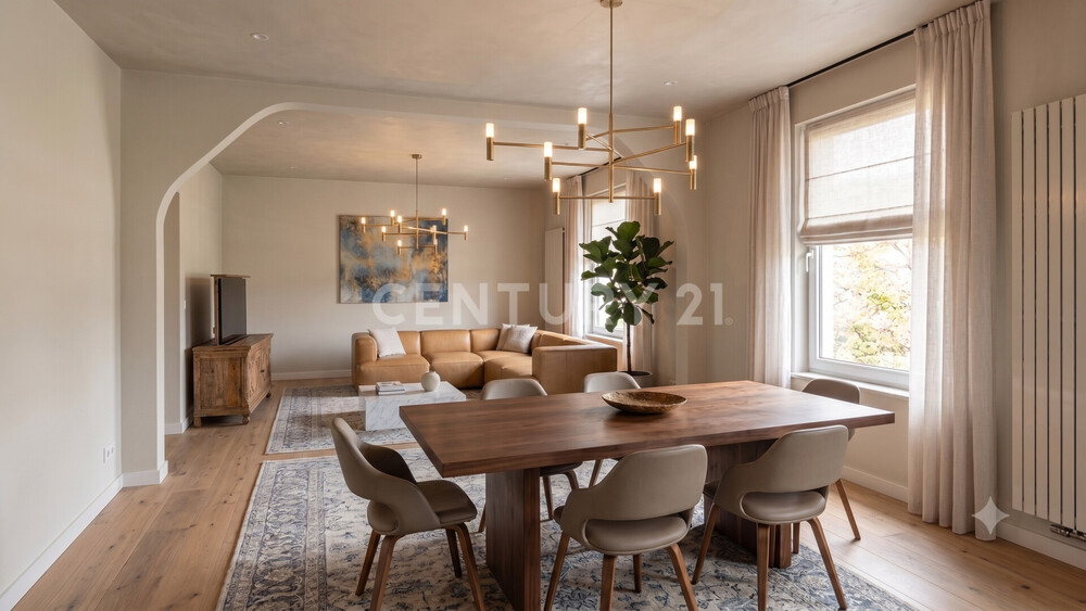 Wohn-Esszimmer / Visualisierung KI-generiert
