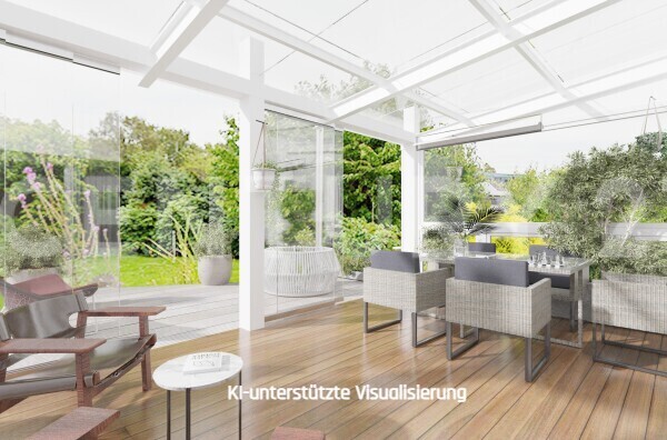 Wintergarten (KI-visualisiert)
