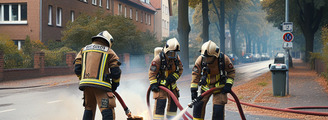 Iserlohn: Flächenbrand am «Lünkerhohl» binnen Stunde gelöscht Iserlohn: Flächenbrand am «Lünkerhohl» binnen Stunde gelöscht